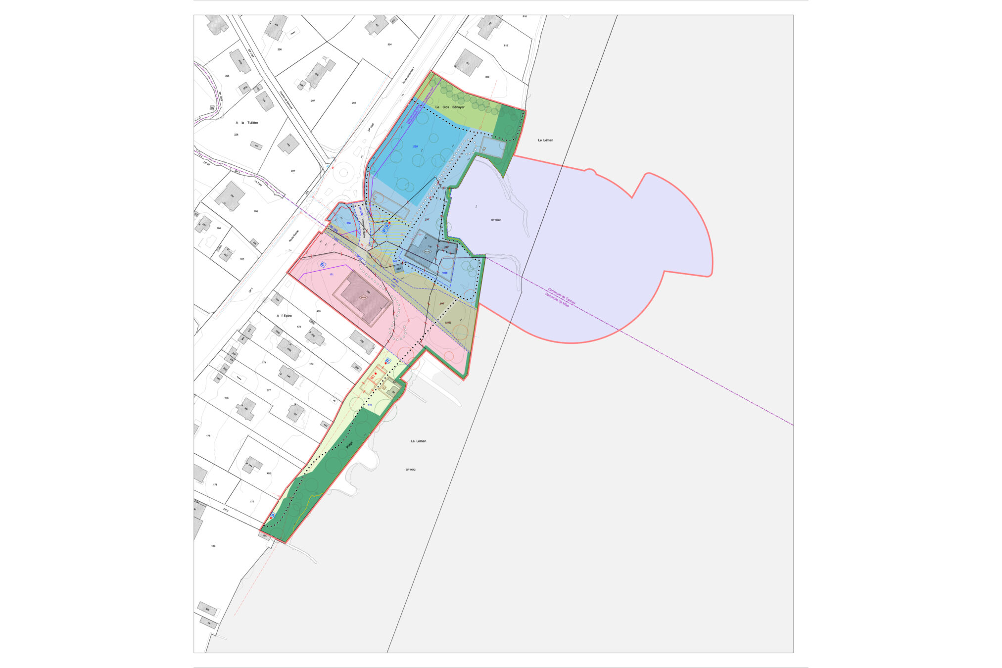 Plan d’affectation intercommunal “Rives du lac” | PLAREL