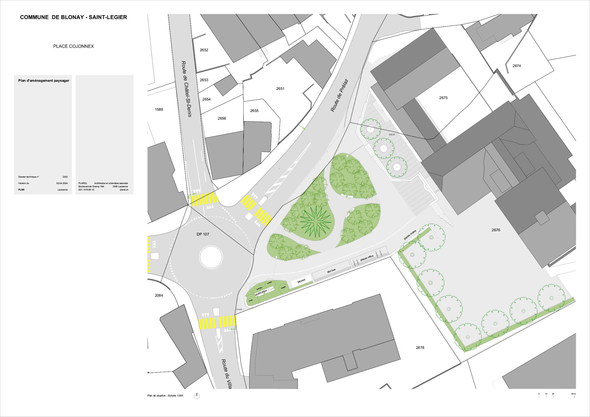 La place Cojonnex | PLAREL