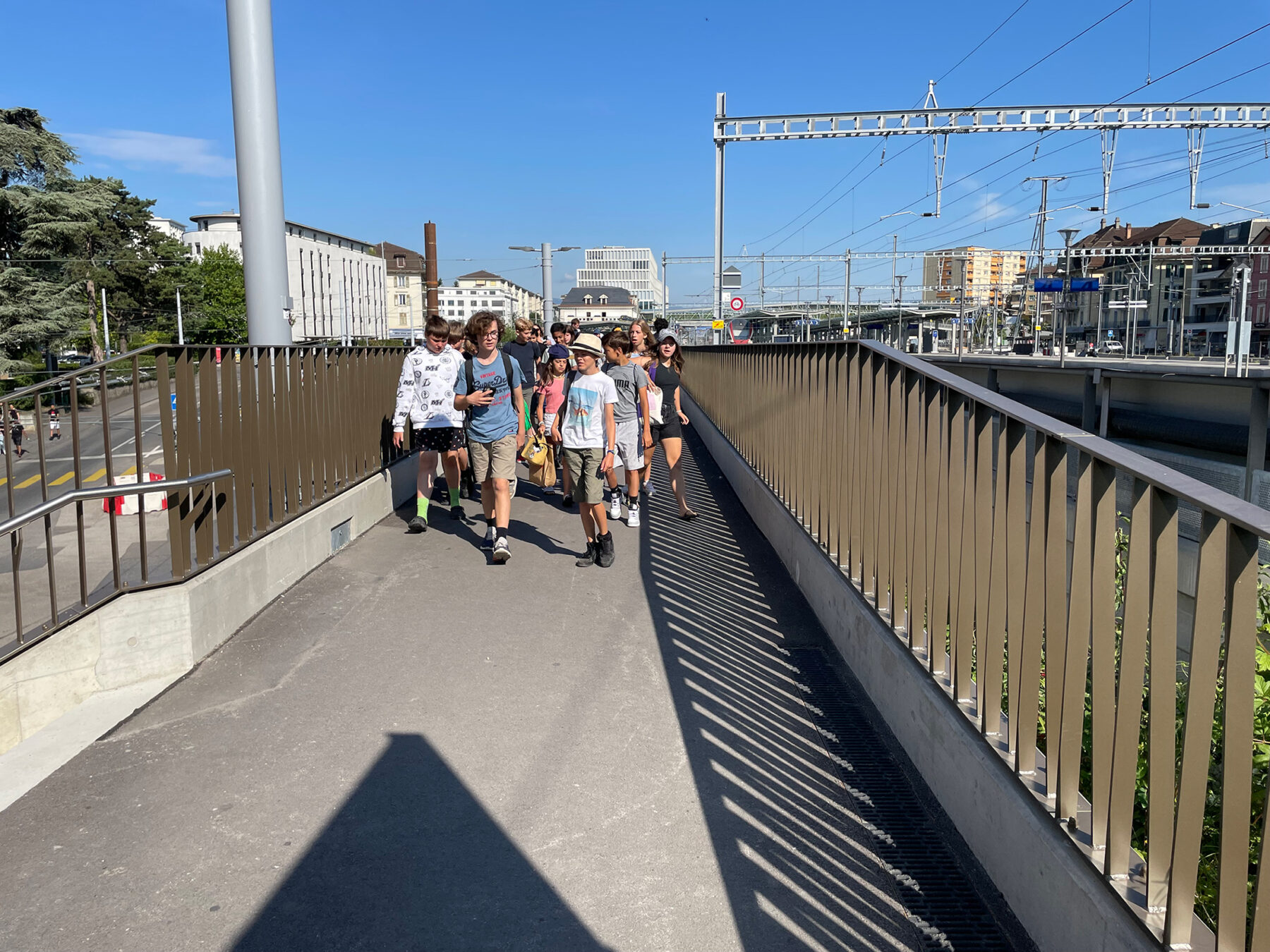 Passerelle du 1er aout | PLAREL