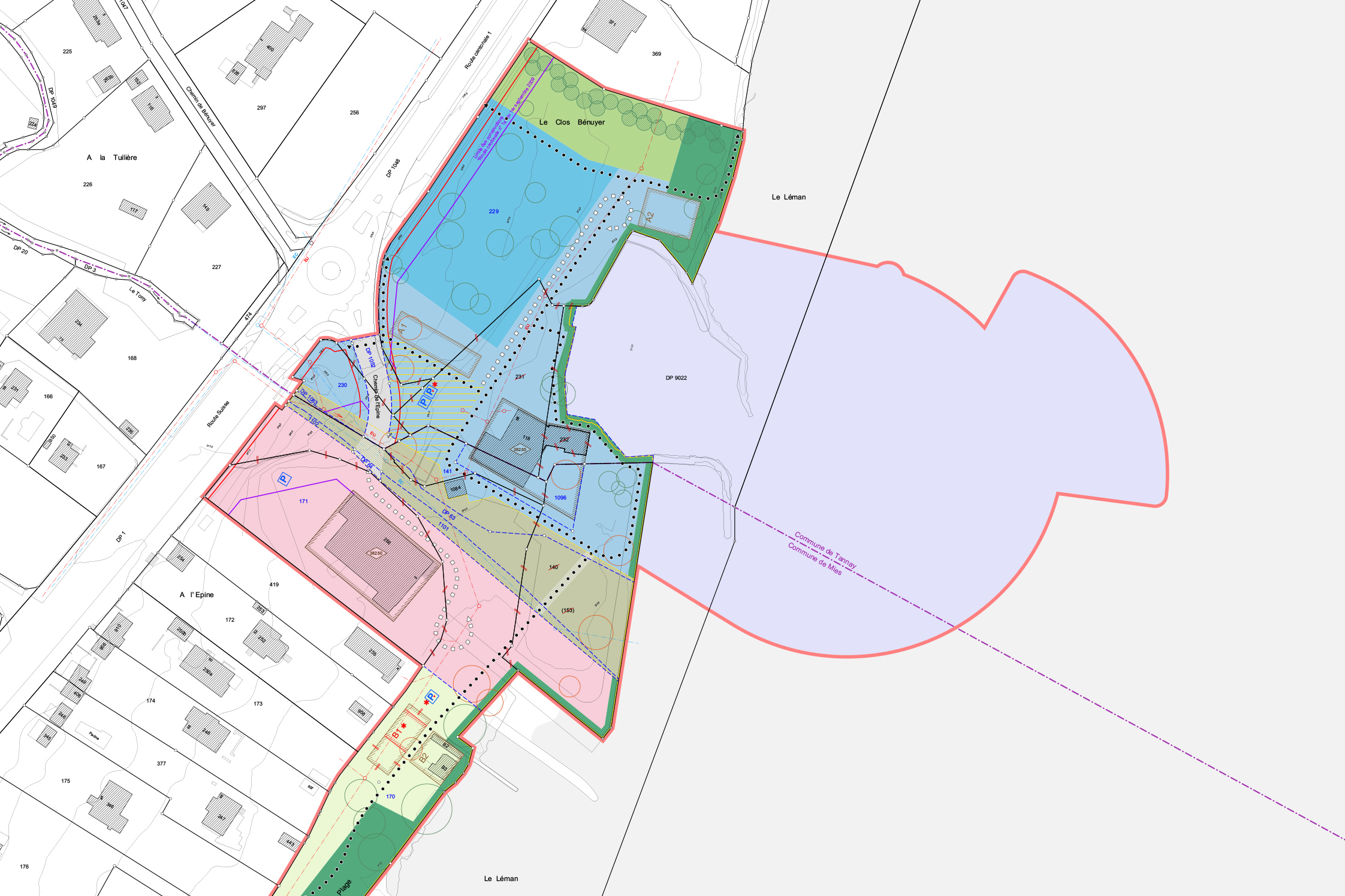 Plan d’affectation intercommunal “Rives du lac”